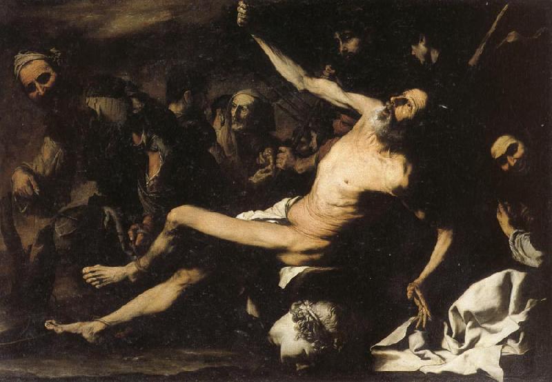 Jusepe de Ribera The Martydom of St.Bartholomew Germany oil painting art
